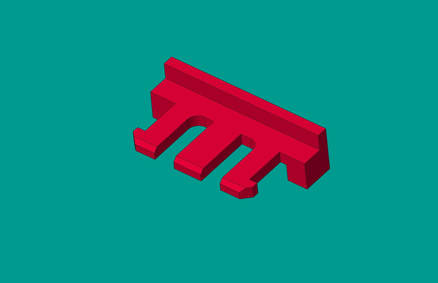 2.0間距，A2008S-3鎖片紅色