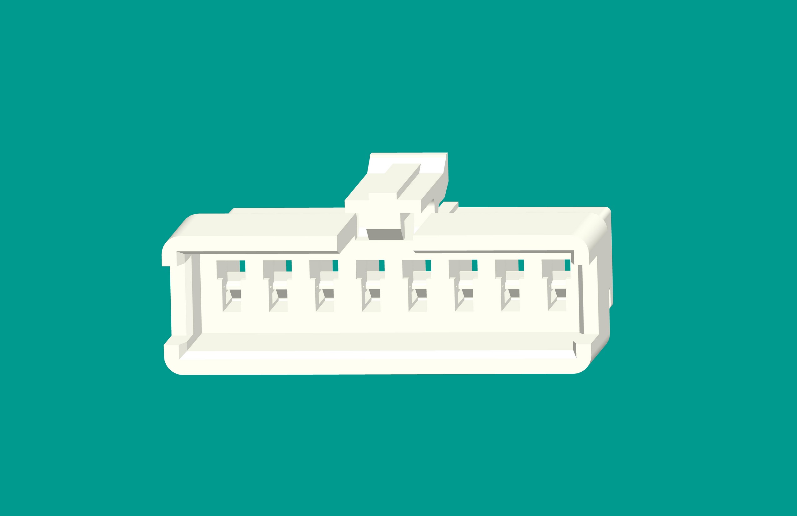 SMR-8孔塑殼C型插座/白色/