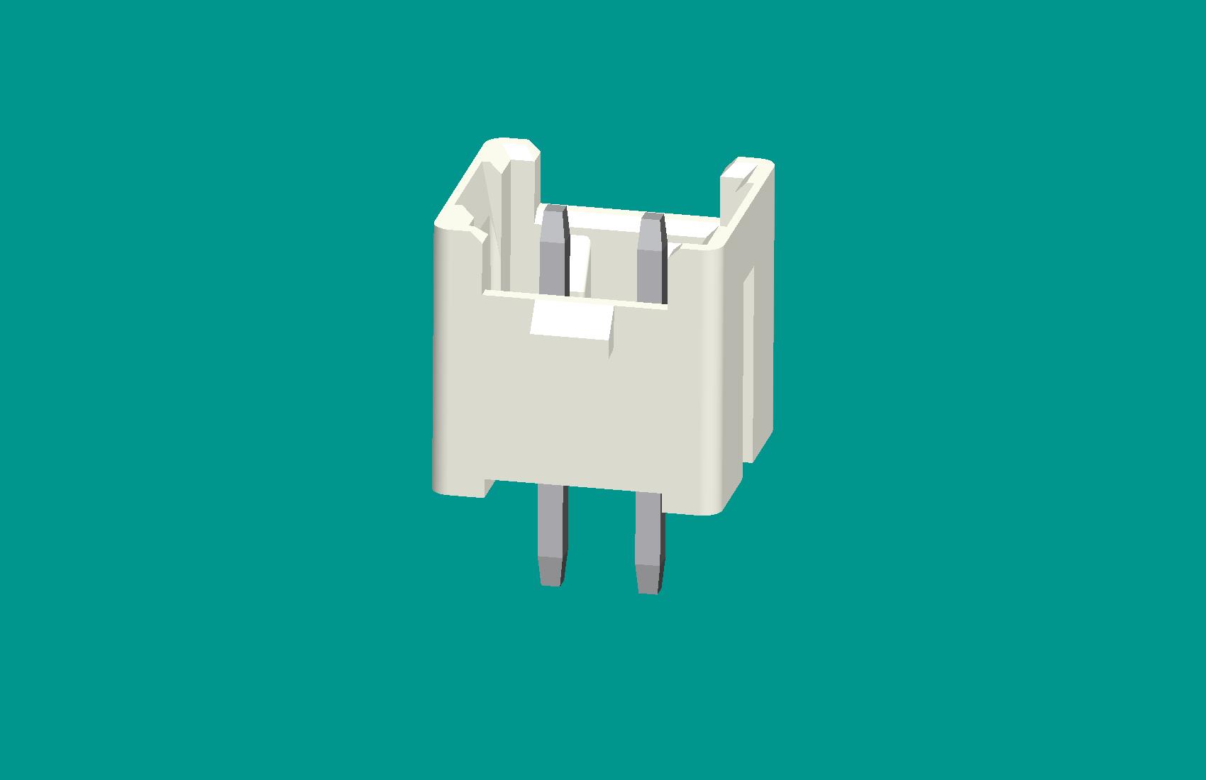 XH不分正反帶扣-2A(白色普通PA66)