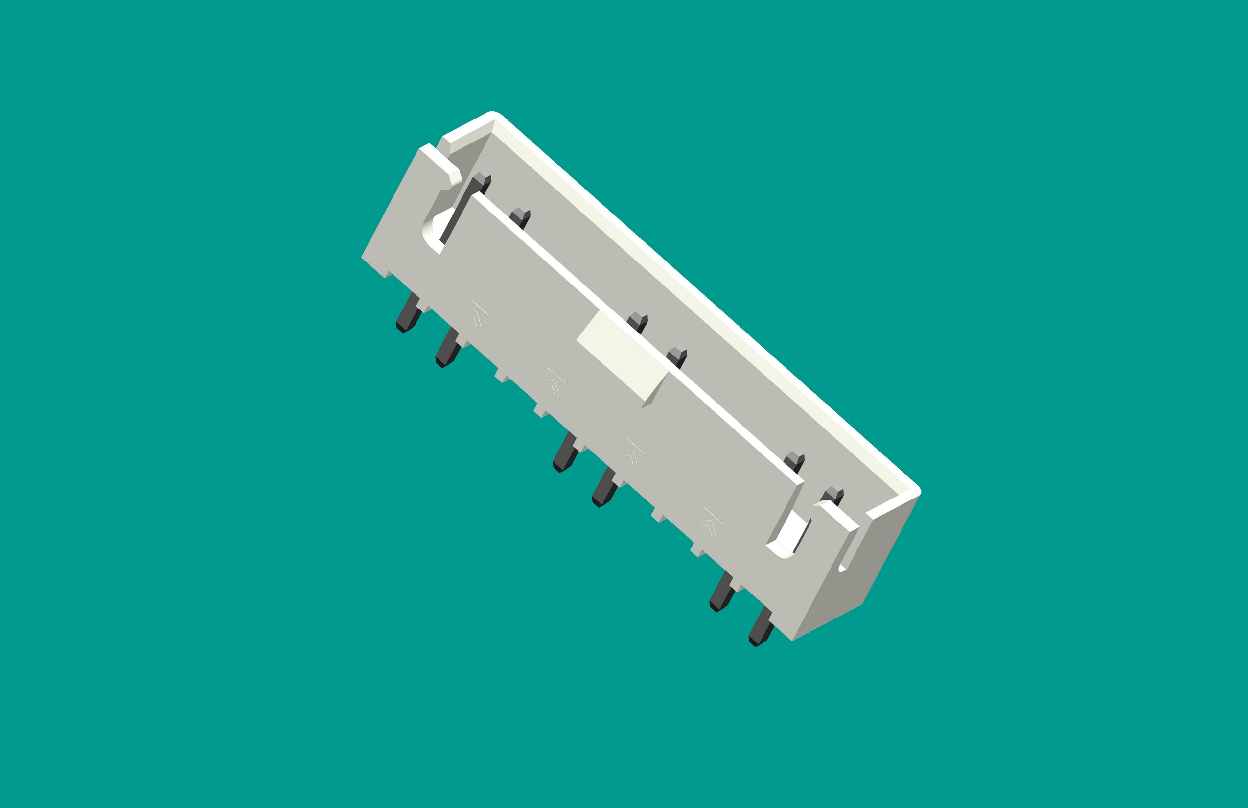 XH-10A6(帶扣白色）(缺第3、4、7、8針）