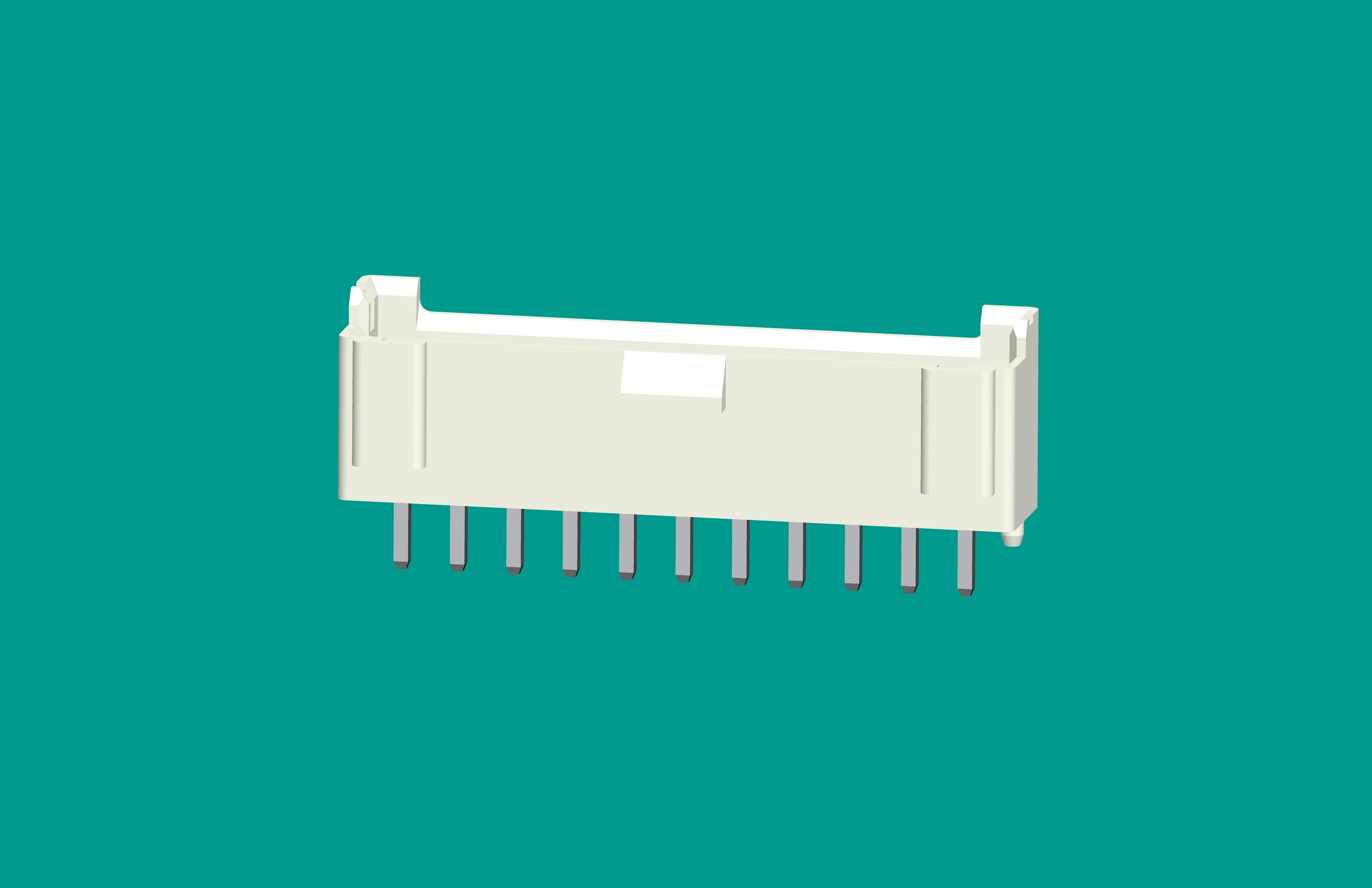 B11B-XH-K3立式針座白色/普通PA66