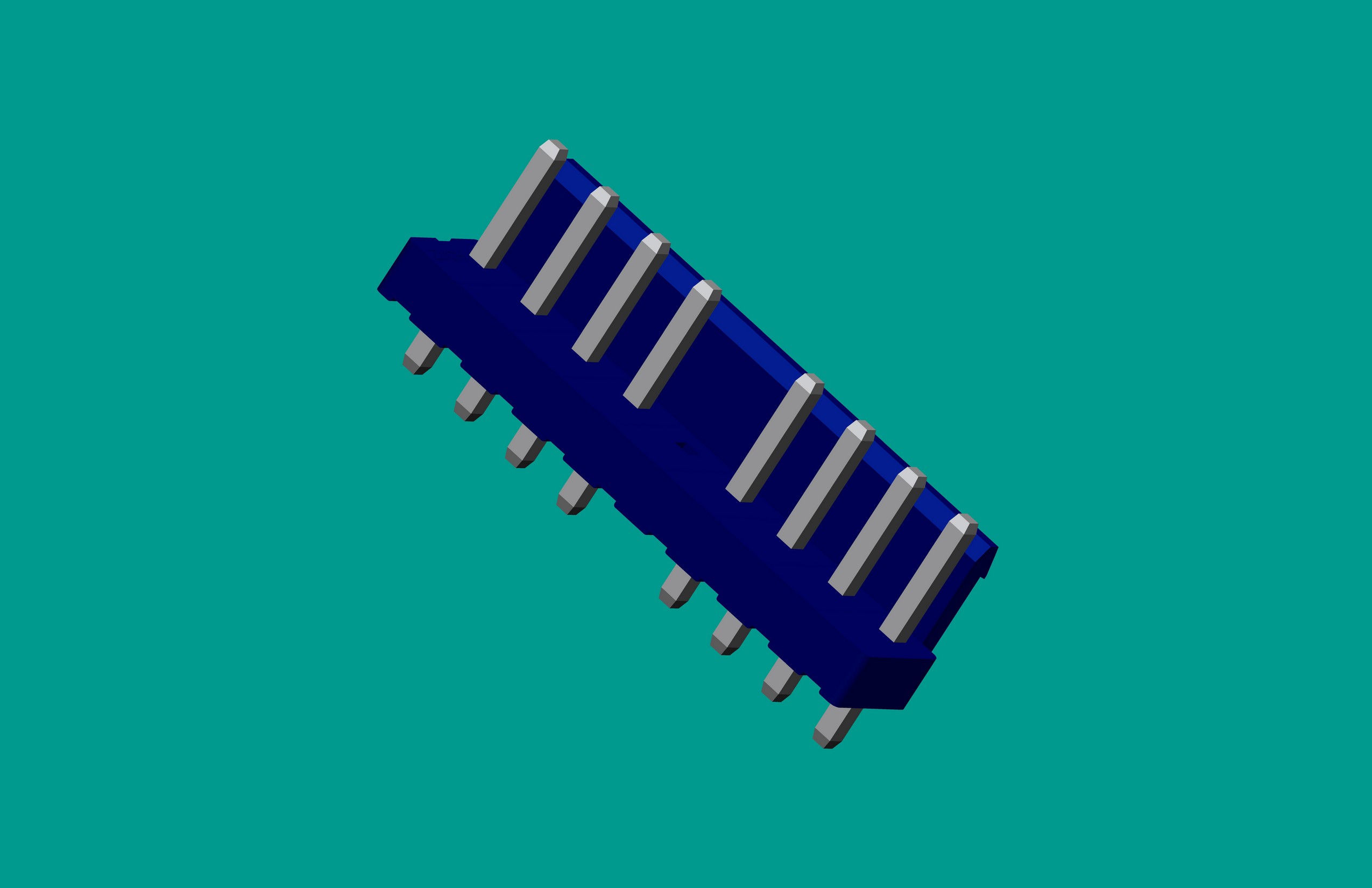 VH-9A-1（半包，藍色普通PA66）（缺第5針）