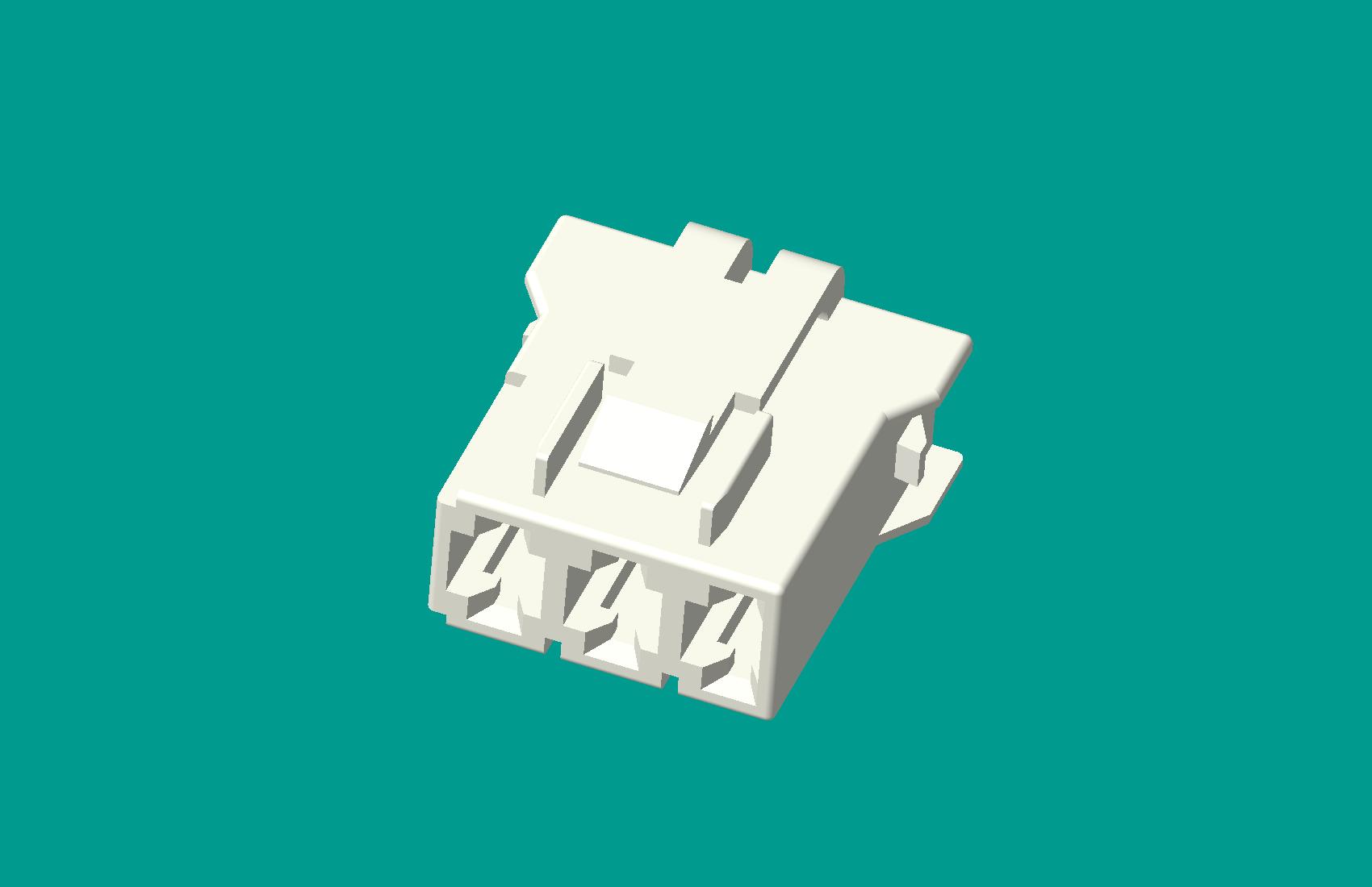 250系列3位插頭/本色/高灼熱絲