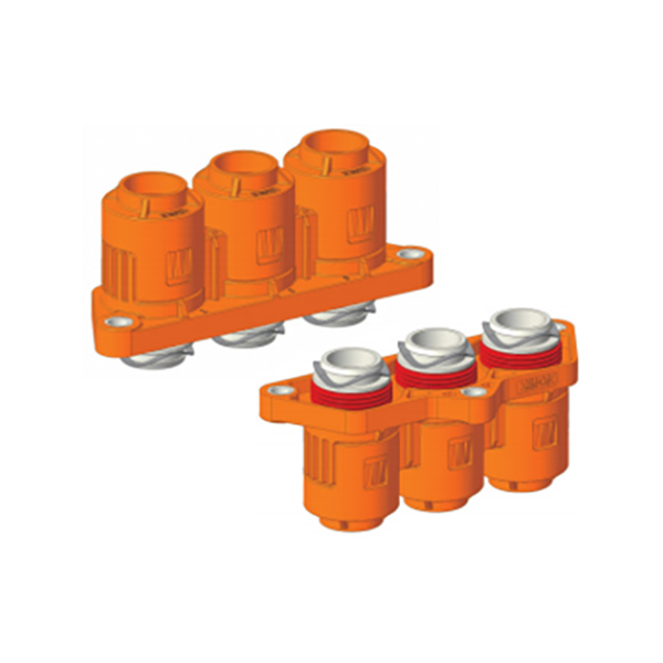 3PIN高壓過孔連接器